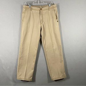 Timberland Khaki Tan Chino Casual Pants Mens Size 34 x 30